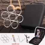 Premium Stainless Steel Shibari Suspension Ring - Heavy-Duty Bondage Rigging Hardware for Rope Bondage & Kinbaku - Image 10