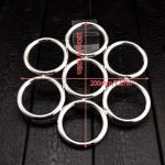 Premium Stainless Steel Shibari Suspension Ring - Heavy-Duty Bondage Rigging Hardware for Rope Bondage & Kinbaku - Image 3
