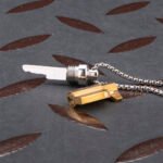 316 Stainless Steel Chastity Key Necklace (Smooth & Threaded Styles) - Discreet Wearable Key Holder for chastity cages - Image 7