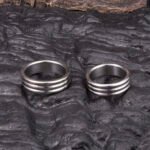 Heavy 316 Stainless Steel Ball Stretcher Ring for Men - 3 Sizes (40/45/50mm) - Image 3