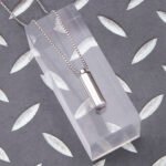 316 Stainless Steel Chastity Key Necklace (Smooth & Threaded Styles) - Discreet Wearable Key Holder for chastity cages - Image 9
