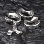 316 Stainless Steel Ball Stretcher Ring - 17mm/27mm Thick, 3 Sizes A/B/C, Heavy Duty Scrotum Weight for Men, 18+ Adult Use - Image 4