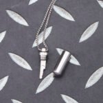 316 Stainless Steel Chastity Key Necklace (Smooth & Threaded Styles) - Discreet Wearable Key Holder for chastity cages - Image 5