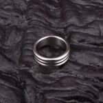 Heavy 316 Stainless Steel Ball Stretcher Ring for Men - 3 Sizes (40/45/50mm) - Image 5