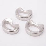 316 Stainless Steel Ball Stretcher Ring - 17mm/27mm Thick, 3 Sizes A/B/C, Heavy Duty Scrotum Weight for Men, 18+ Adult Use - Image 13