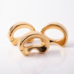 316 Stainless Steel 24K Gold-Plated Ball Stretcher / Cradle – 6 Sizes (17mm & 27mm Thickness) - Image 15
