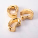 316 Stainless Steel 24K Gold-Plated Ball Stretcher / Cradle – 6 Sizes (17mm & 27mm Thickness) - Image 11